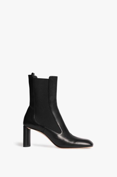 Fashion Victoria Beckham Elsie Ankle Boot In Black Women Boots