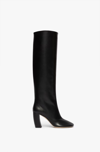 Victoria Beckham Capri Rise Boot 115Mm In Black Affordable Boots Women
