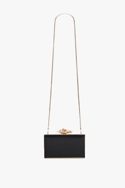 Victoria Beckham Bags Women Trending Frame Flower Minaudiere In Black