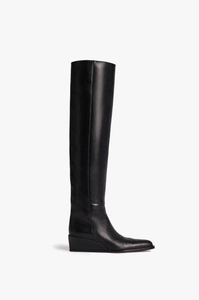 Victoria Beckham Certified Women Shoes Fiona Boot In Black