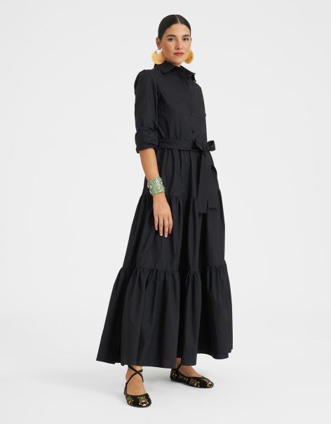 Dresses Bellini Dress In Solid Black For Women Free La Double  J Women