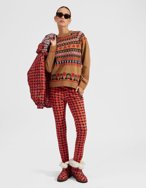 Women Knitwear La Double  J Clearance Maiden Sweater In Camel For Women