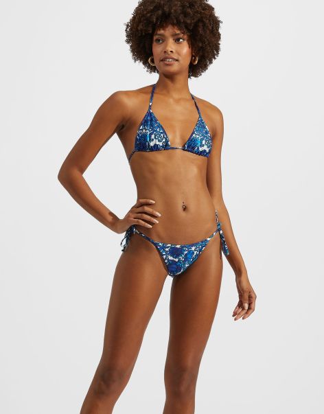 Triangle Bikini Top In Anemone Small For Women Women Inexpensive Swimwear La Double  J