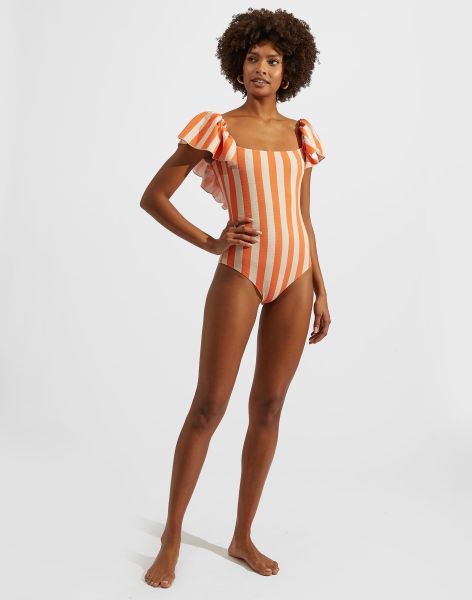 La Double  J Specialized Scarlett Swimsuit In Riviera For Women Women Swimwear