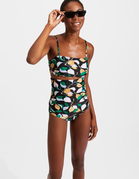 La Double  J Swimwear Women Savings 3-Way Bandeau Top In Orchard For Women