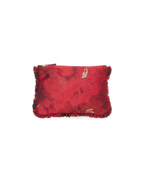 Versatile Hand Pochette In Ruby Red For Women Bags & Pochettes La Double  J Women