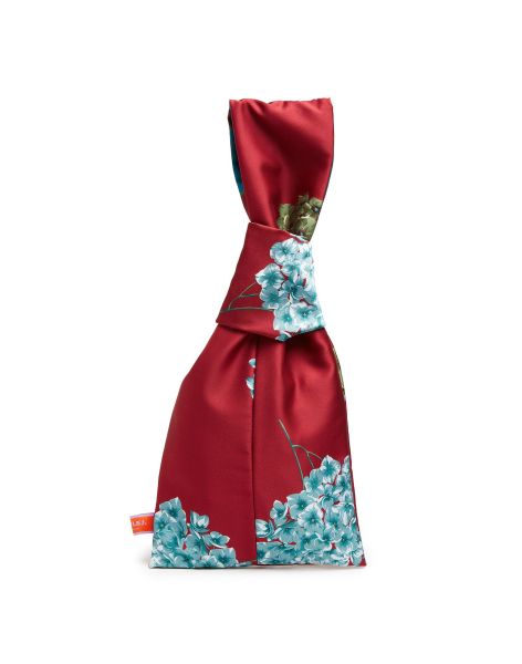 Pure Women La Double  J Reversible Knot Bag In Ortensia Bordeaux For Women Bags & Pochettes