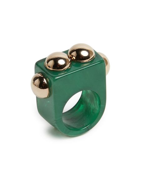 La Double  J Nefertiti Ring In Green For Women Women Jewelry Proven