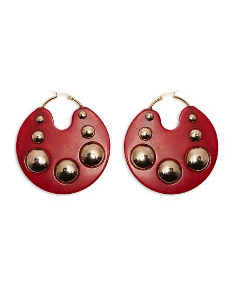 Hathor Earrings In Red For Women Jewelry La Double  J Women Cutting-Edge