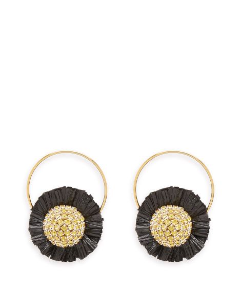 2024 Saturn Earrings In Multicolor Rosa/Ocra For Women Jewelry La Double  J Women