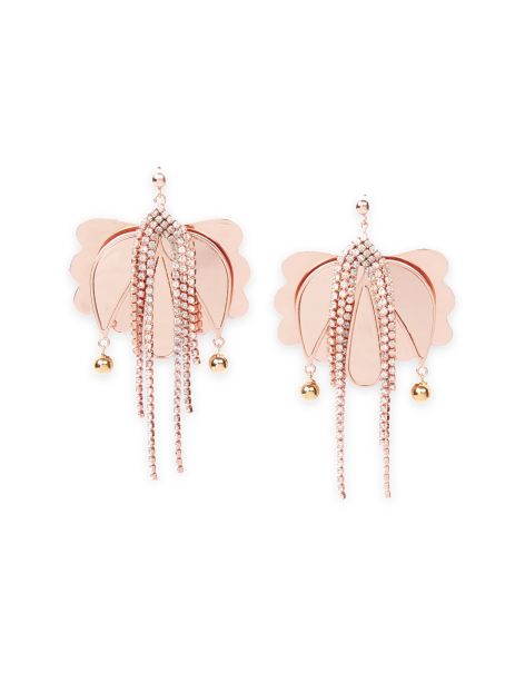 Sustainable Jewelry Tulip Earrings In Oro Rosa For Women Women La Double  J